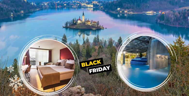 BLED, PRE-BLACK FRIDAY u Hotelu Rikli Balance 4* Superior na Bledskom jezeru uz 1 ili 2 noći s polupansionom za dvoje + gratis paket za 1 dijete uz termalne bazene