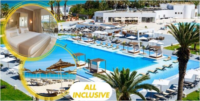 FIRST MINUTE TUNIS, Hotelu Jaz Tour Khalef 5* - 7 noćenja ALL INCLUSIVE s povratnim letom, korištenjem bazena i brojnih drugih sadržaja za 1 osobu već od 829 EUR