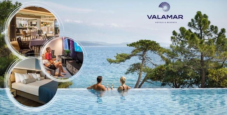 EARLY BOOKING, Valamar Carolina Hotel 4* - 7 noćenja s polupansionom za 2 osobe i 1 dijete do 11,99 g + GRATIS za 1 dijete do 1,99 g uz korištenje vanjskih bazena i fitnessa