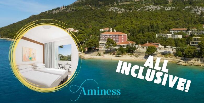 Aminess Casa Bellevue 4* - ŠPICA SEZONE na Pelješcu uz 4 noćenja ALL INCLUSIVE LIGHT za 2 odraslih i 1 dijete do 13,99 godina uz vanjski bazen