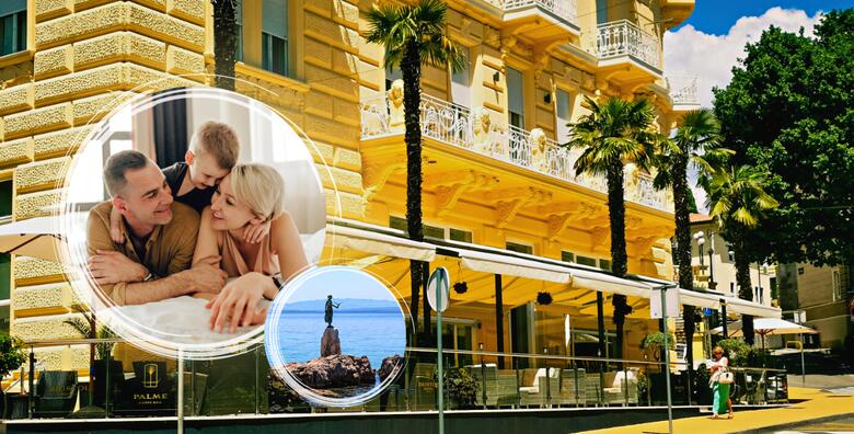 Opatija, Hotel Bristol 4* - istražite sve znamenitosti šarmantnog grada uz 1 ili više noćenja s polupansionom za 2 osobe + gratis paket za 1 dijete do 5,99 godina