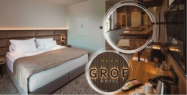 Vikend odmor u Grand Hotelu Grof 4* - 2 noćenja s doručkom za dvoje + GRATIS paket za 1 dijete do 5,99 godina uz korištenje saune