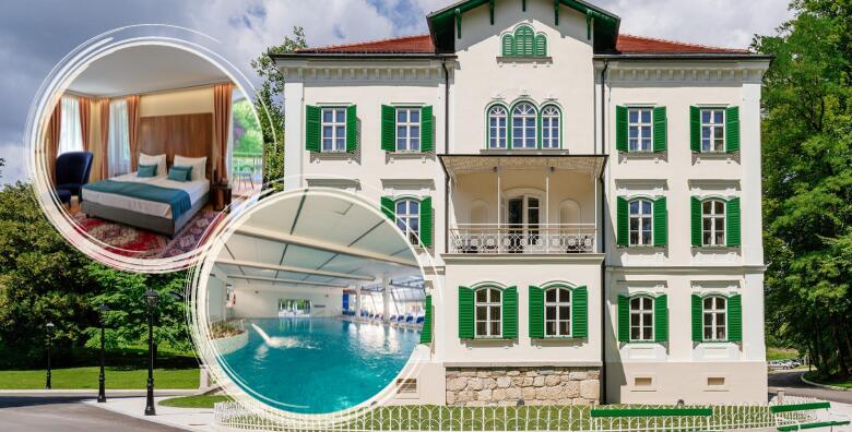 TERME DOBRNA, Boutique Hotel Dobrna 4* - 2 noćenja s polupansionom za 2 osobe + gratis paket za 1 dijete uz neograničeno korištenje bazena, Sauna Spa i Arbora Spa