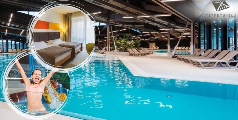 TERME TUHELJ - odmor iz snova u Hotelu Well 4* uz 2 noći s polupansionom za dvoje i 1 dijete do 4,99 god. uz bazene Vodenog planeta, saune i bogati animacijski program