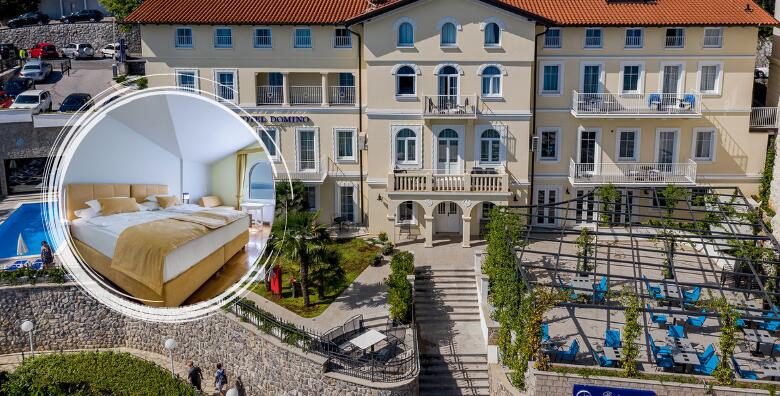 OPATIJA - obiteljski odmor od 2 noćenja s polupansionom za do 4 osobe u Hotelu Domino 4* u adaptiranoj vili s početka 20. stoljeća smještenom tik do šetnice Lungomare