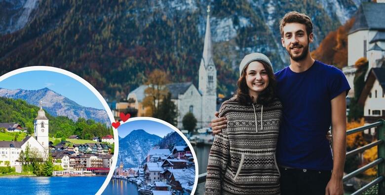 VALENTINOVO NA AUSTRIJSKIM JEZERIMA - posjetite bajkovite jezerske gradove Hallstatt, St. Wolfgang i St. Gilgen uz cjelodnevni izlet s prijevozom