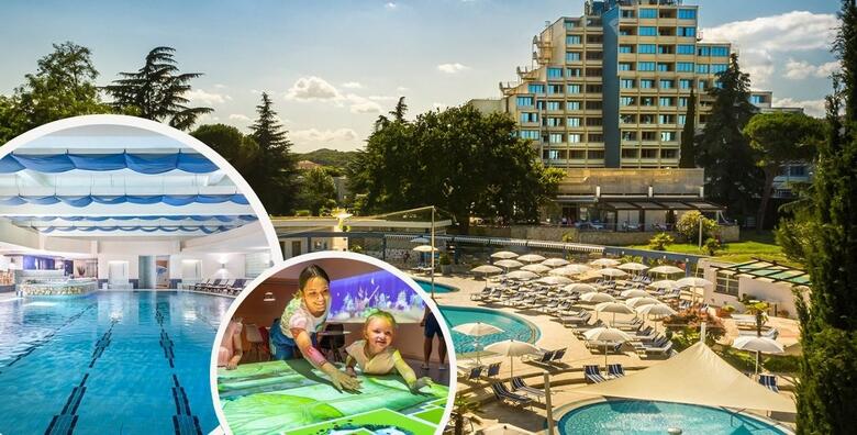 Valamar Diamant Hotel 4* - odmor usred borove šume uz 2 noćenja s polupansionom za 2 osobe ili 2 osobe i 1 dijete do 13,99 godina uz korištenje unutarnjeg bazena