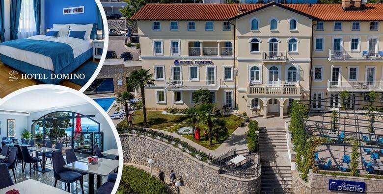 OPATIJA - obiteljski odmor od 2 noćenja s polupansionom za do 4 osobe u Hotelu Domino 4* u adaptiranoj vili s početka 20. stoljeća smještenom tik do šetnice Lungomare