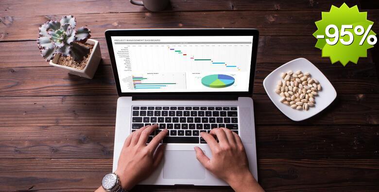 EXCEL - online tečaj sa 5 modula i VIDEO SADRŽAJEM za lakše i brže savladavanje osnovnih i naprednih funkcija najpoznatijeg poslovnog alata današnjice