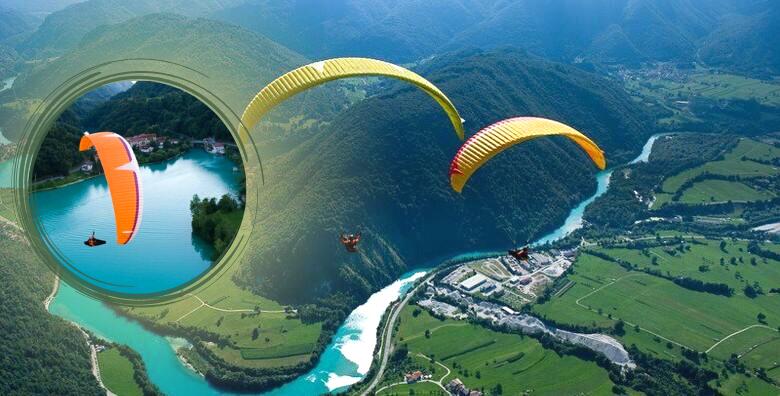 PARAGLIDING - usudite se na adrenalinsku avanturu u nebeskim visinama i uživajte u veličanstvenim prizorima od kojih zastaje dah