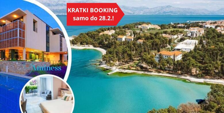 RANI BOOKING Aminess Velaris Resort 4* - proljetni odmor uz 2 noćenja s polupansionom za 2 osobe i 2 djece uz korištenje vanjskog bazena i fitnessa