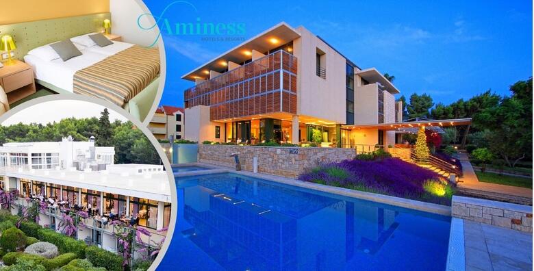 OTOK BRAČ Aminess Velaris Resort 4* u zapanjujućoj uvali Vela Luka - 2 noćenja s polupansionom za 2 odraslih i 1 dijete do 9,99 godina + korištenje vanjskog bazena