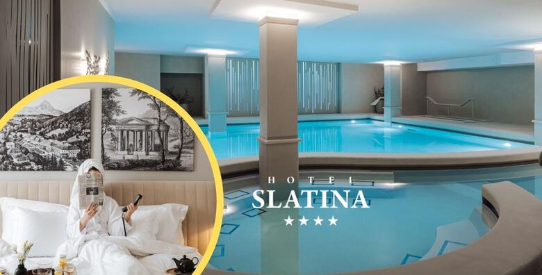 ROGAŠKA SLATINA - 2 noćenja s doručkom za 2 osobe + gratis paket za 1 dijete do 4,99 godina u Hotelu Slatina 4* uz korištenje bazena s termalnom vodom i sauna