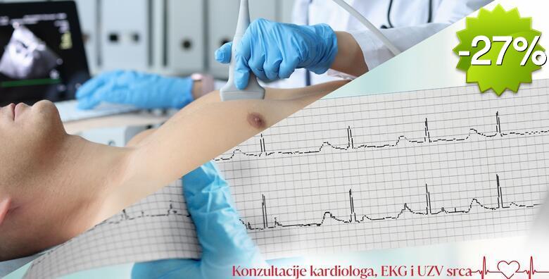 EKG + UZV srca u Poliklinici Fodor - provjerite zdravlje svoga srca i otkrijte potencijalne probleme i rizike na vrijeme