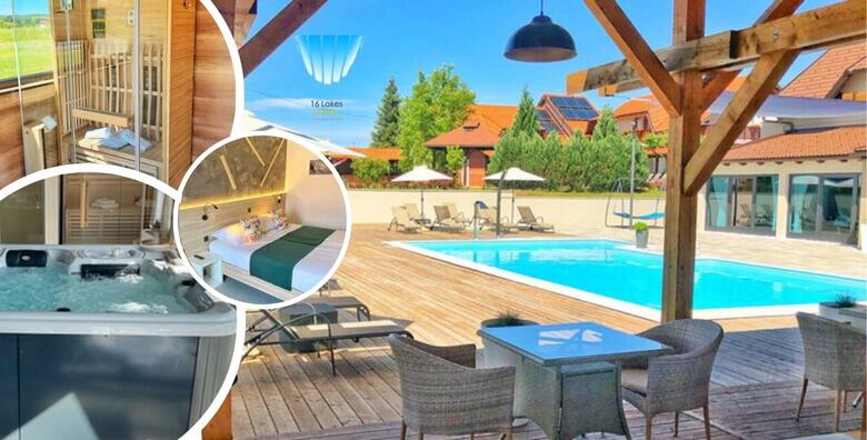 Plitvička jezera, Hotel 16 Lakes 4* - wellness opuštanje uz 1 ili više noćenja s doručkom za dvoje, privatni wellness paket sa saunom i jacuzzijem u trajanju 2 sata