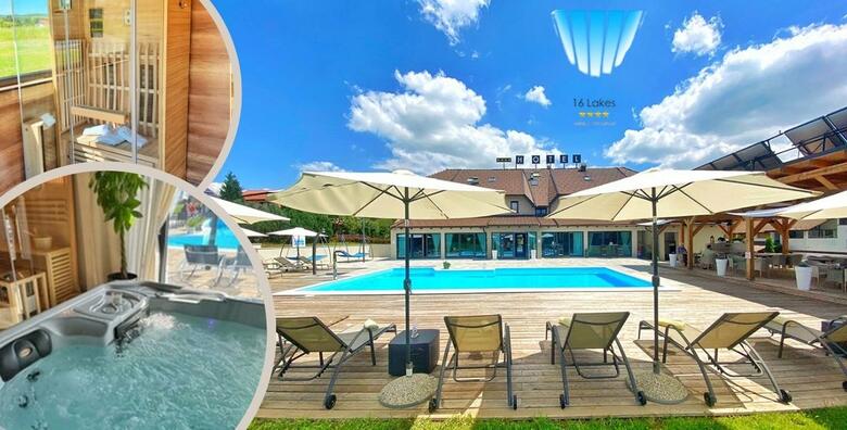 Plitvička jezera - 1 ili više noćenja s doručkom za dvoje uz wellness paket sa saunom i jacuzzijem te korištenjem teretane u Hotelu 16 Lakes 4*