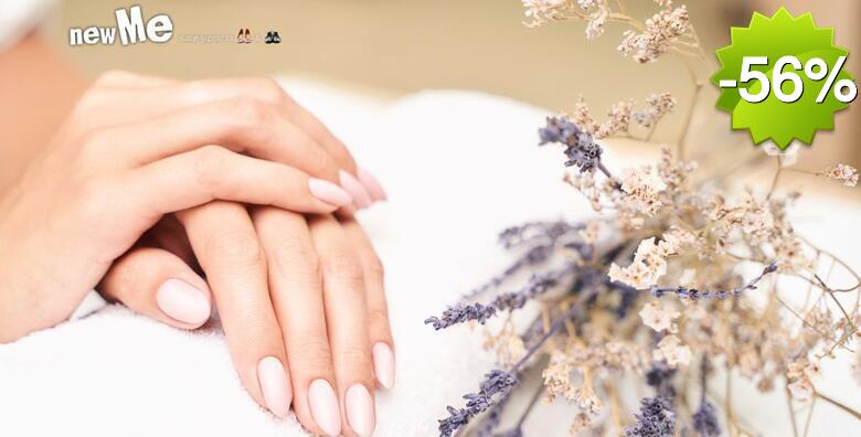 Osvježite i uredite izgled svojih noktiju uz manikuru po izboru i trajni lak u salonu New Me