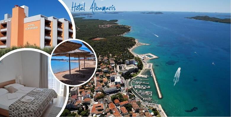 SUPER PONUDA! Hotel Albamaris 3* - obiteljski ljetni odmor uz 3 ili 5 noćenja s polupansionom za 2 ili 3 osobe + GRATIS paket za 1 dijete do 6,99 godina
