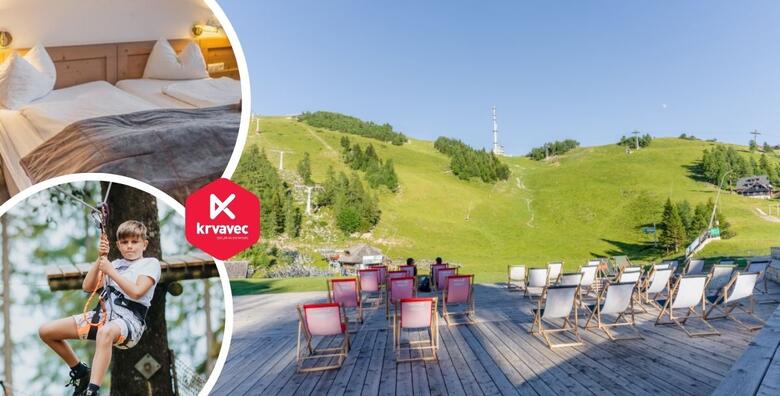 Hotel Krvavec 3* - 2 noćenja s polupansionom za 2 odrasle osobe + GRATIS paket za 1 dijete do 5,99 godina u najvišem hotelu u Sloveniji uz korištenje sauna i elektičnih bicikala