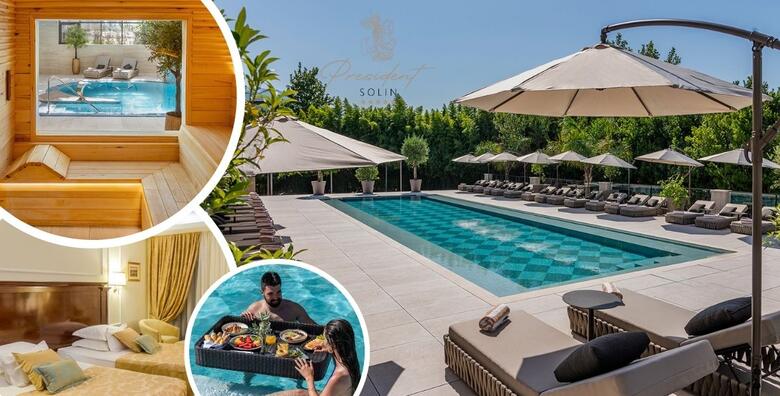 Hotel President Solin 5* - ljetni obiteljski odmor uz 2 ili 3 noćenja s polupansionom za 2 osobe + GRATIS smještaj za 2 djece uz neograničeno korištenje wellness i SPA sadržaja