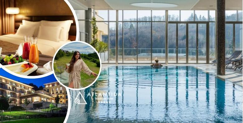 Wellness u Rogaškoj Slatini - 1 ili više noćenja s doručkom za dvoje uz korištenje bazena, sauna, fitnessa i slobodan ulaz u Casino Fontana u Hotelu Atlantida Boutique 5*
