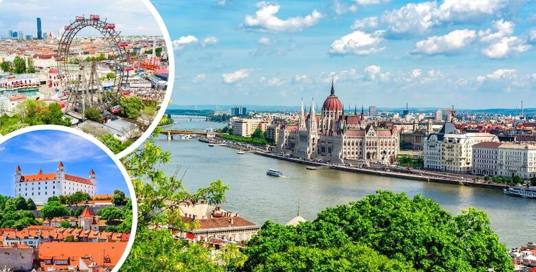 BEČ, BRATISLAVA i BUDIMPEŠTA - posjetite prirodne i kulturne ljepote tri europska grada uz 2 noćenja s doručkom u hotelu 3*