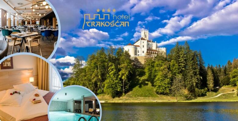 Hotel Trakošćan 4*, wellness romantični odmor za dvoje - 2 noćenja s polupansionom uz korištenje hotelskog bazena, unutarnje finske saune i vanjske panoramic saune