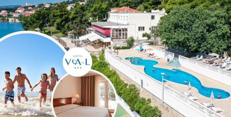 RUJAN u Hotelu Val 3* pored Trogira - 1, 3 ili 5 noćenja s polupansinom za 2 odraslih + GRATIS paket za 1 dijete do 4,99 godina i 1 dijete do 7,99 godina
