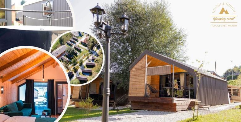 Glamping resort Halicanum 4*, Toplice Sv.Martin - VIKEND WELLNESS odmor u prirodi uz 2 noćenja s polupansionom za 2 odraslih + GRATIS paket za 1 dijete do 6,99 godina