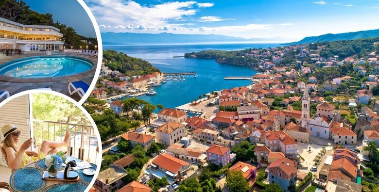 Fontana Bayside Park 4*, Jelsa - opuštajući odmor uz 1 ili više noćenja za do 5 osoba ili 4 odraslih i 2 djece u Deluxe apartmanima uz korištenje bazena s morskom vodom