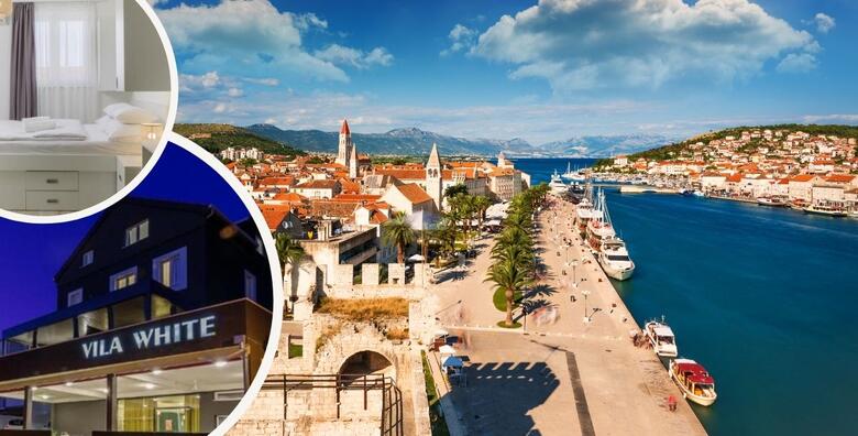 JESEN U TROGIRU - 2 noćenja s polupansionom za 2 osobe u Vili White 3* nadomak centra grada + jedna masaža od 60 minuta po osobi