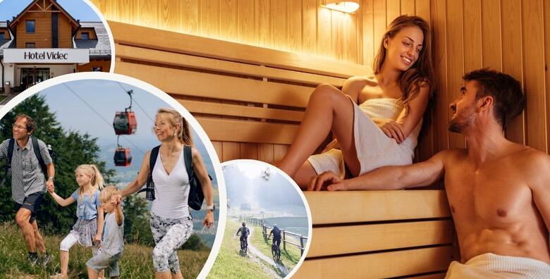 JESENSKI WELLNESS ODMOR U SLOVENIJI - 2 noći s polupansionom za 2 osobe + GRATIS paket za 1 dijete uz korištenje unutarnjeg bazena i saune u Forest Hotelu Videc 3*
