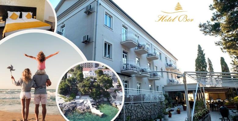 Sunčani dani na Krku uz 2 noćenja s polupansionom za 2 osobe + GRATIS paket za 1 dijete u Hotelu Bor 3* u samoj blizini mora