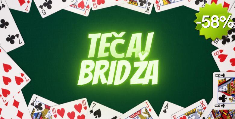 Uvod u tečaj bridža - savladajte sve trikove u mjesec dana za kompleksnu misaonu igru kartama kojom razvijate kombinatoriku i logičko razmišljanje