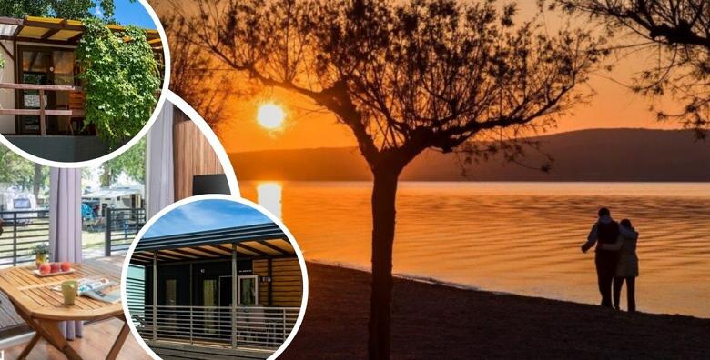Kasno ljeto u Campu Almissa 3* - obiteljski odmor uz 2 noćenja za do 5 odraslih osoba i do 2 djece uz korištenje vanjskih bazena i besplatnu večeru u mobilnim kućicama u Omišu
