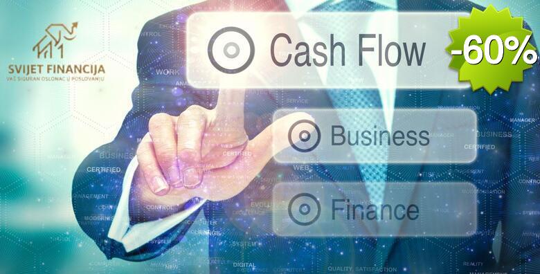 Cash flow management - naučite kako upravljati novcem i otkrijte tajne zdravog poslovanja uz ONLINE EDUKACIJU knjigovodstvenog servisa Svijet financija