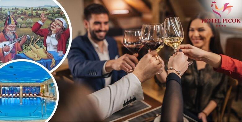 MARTINJE U PODRAVINI - 2 noćenja s polupansionom za 2 osobe uz piće dobrodošlice, živu glazbu, svečanu večeru te bazene i saunu u Hotelu Picok 4*