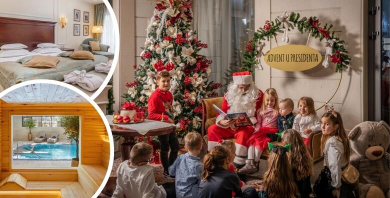 ADVENT u Hotelu President Solin 5* - 2 ili 3 noćenja s polupansionom za dvoje + GRATIS smještaj za 2 djece uz korištenje bazena, jacuzzija, sauna, relax zone i fitnessa