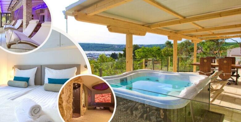 Luksuzan odmor na otoku Krku - 2 ili 3 noćenja s doručkom za do 6 osoba uz korištenje wellness usluga u mobilnim kućicama Kanajt 4*