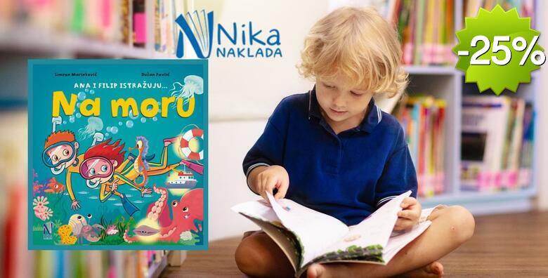 Ana i Filip istražuju na moru – edukativna slikovnica za male istraživače u izdanju Naklade Nika + BESPLATNA DOSTAVA!