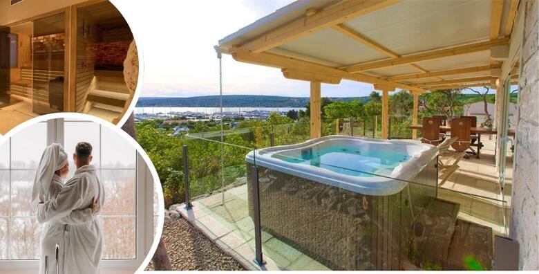 Luksuzne mobilne kućice Kanajt 4* - wellness uživanje na otoku Krku uz 1 ili više noćenja s doručkom za do 6 osoba uz korištenje 4 vrste sauna i jacuzzija