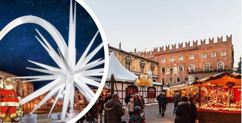Advent u Veroni uz posjet božićnom selu Bussolengo - upoznajte grad Romea i Julije u blagdanskom ruhu i posjetite najveći božićni sajam u Italiji!