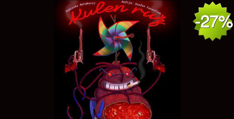 14. Bobijevi dani smijeha, predstava KULEN RUŽ - spaja strip, kazalište i apsurd u groteskni prikaz društva koje radije voli uljepšane laži nego neugodne istine