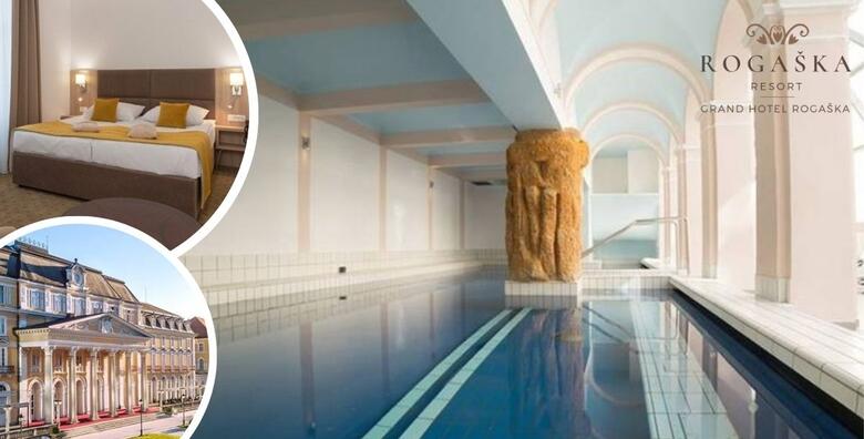 Odmor u Grand Hotelu Rogaška 4* - 2 noćenja s polupansionom za 2 odraslih + GRATIS paket za 1 dijete do 6,99 godina uz korištenje bazena, saune i fitnessa