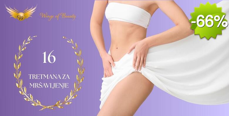 Transformacija izgleda, energije i samopouzdanja - SVE U 16 tretmana mršavljenja uz stručni tim kozmetičkog salona Wings of Beauty