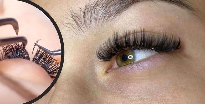 Postignite senzualan pogled uz ugradnju 1 na 1, 3D ili 6D trepavica + GRATIS čupanje obrva u Studiju ljepote Manuela