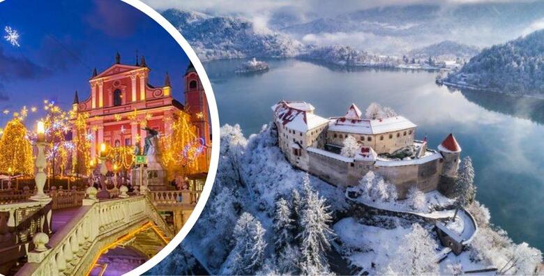 ADVENT BLED I LJUBLJANA - uživajte u božićnom ugođaju najljepšeg slovenskog jezera, kušajte tradicionalne bledske slastice i posjetite Ljubljanu