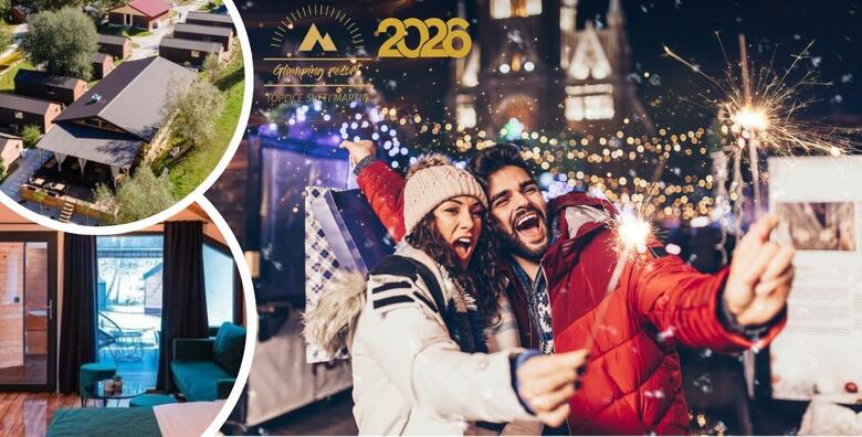 NOVA GODINA! Glamping resort Halicanum 4* - 3 ili 4 noćenja s doručkom za 2 odrasle osobe + GRATIS paket za 1 dijete do 6,99 godina uz finsku saunu u sklopu wellnessa