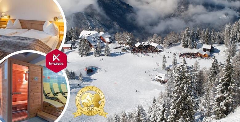 Hotel Krvavec 3* - 2 noćenja s polupansionom za dvoje + GRATIS paket za 1 dijete do 5,99 godina u hotelu koji se nalazi na skijalištu uz korištenje sauna i popust na ski karte