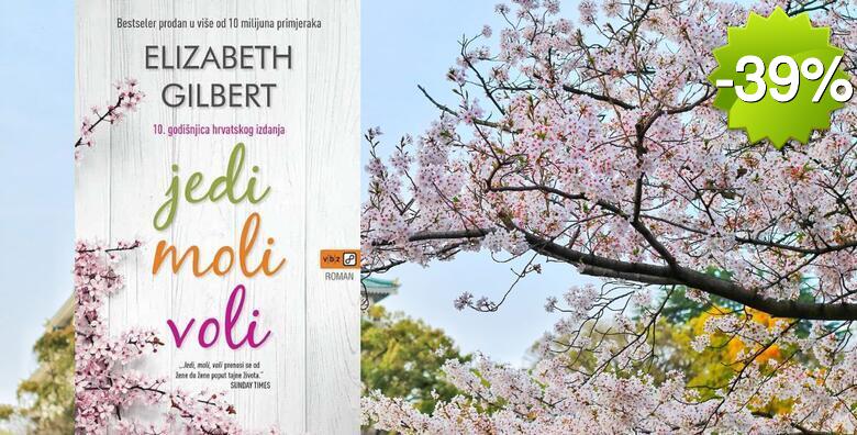 Jedi, moli, voli - utješna i nadahnjujuća priča autorice Elizabeth Gilbert namijenjena svima koji su se ikad osjećali izgubljeno ili su pomislili da mora postojati drugi, bolji put